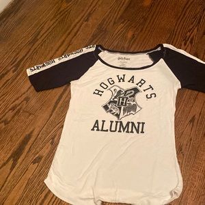 Super Soft Harry Potter Hogwarts Alumni Baseball T-Shirt